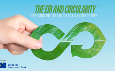 What does the EIB offer for the circular transition?