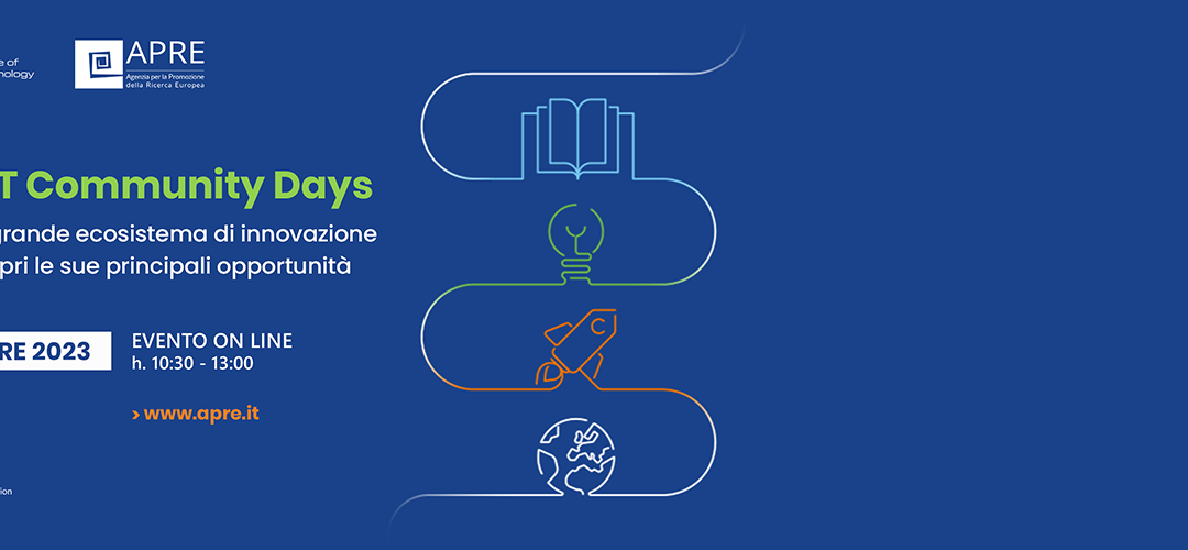 Don’t miss the Italian EIT Community Days!
