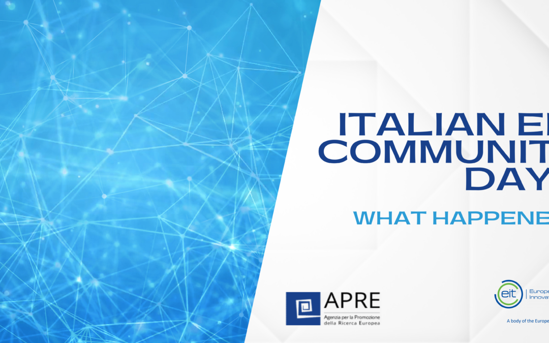 MOVERIM at the Italian EIT Community Days!