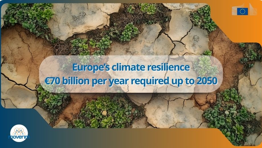 Rafforzare la resilienza climatica in Europa: stimati 70 miliardi di € l’anno fino al 2050